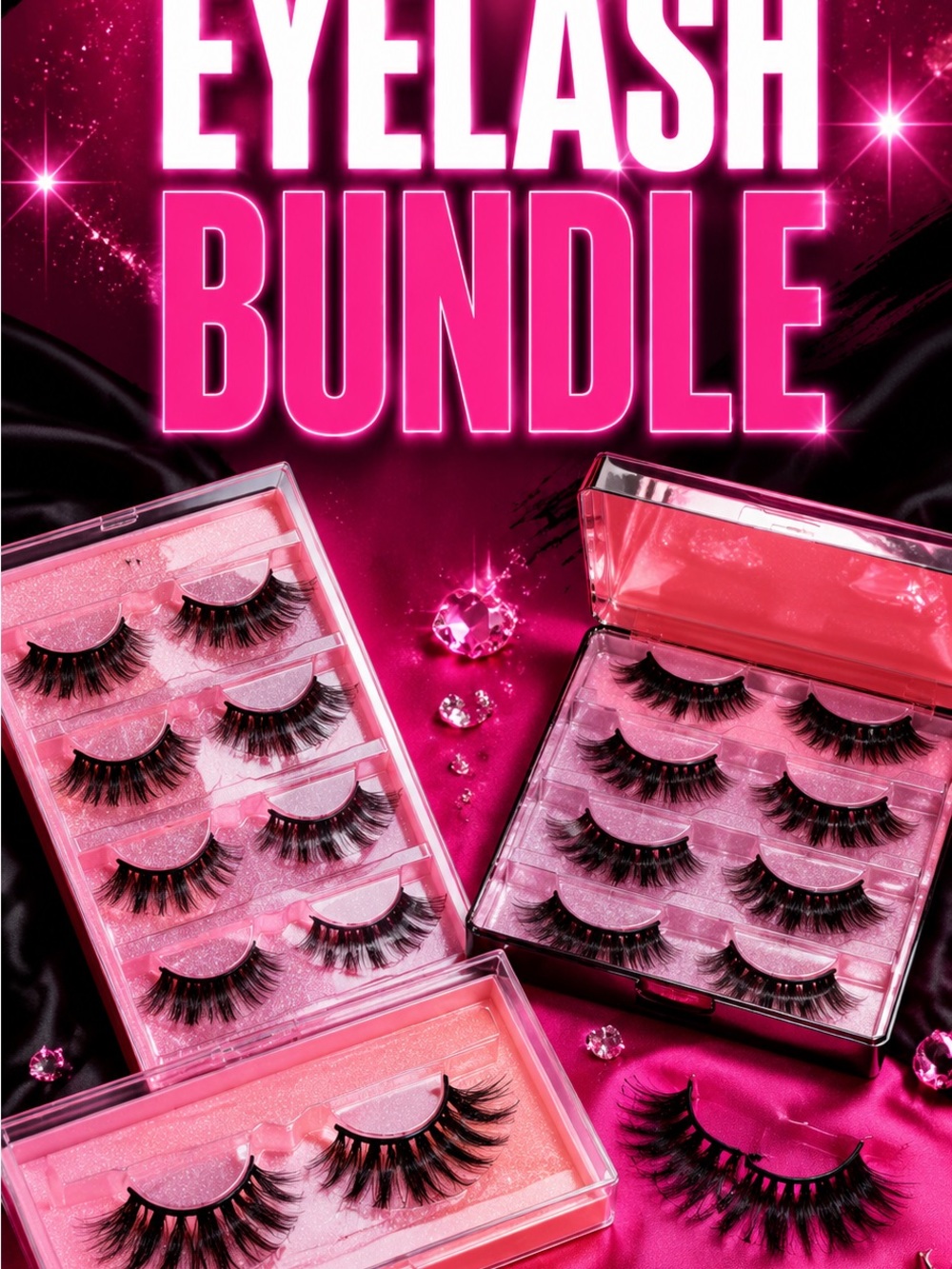 A Eyelash Bundle - Voluminous False Lashes